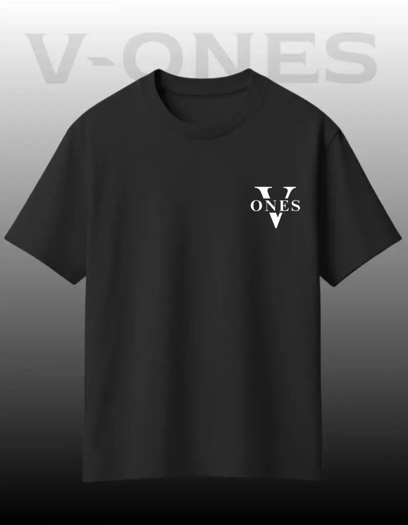 V-ONES LOGO PRINTED OVERSIZED T-SHIRT ON V-ONES